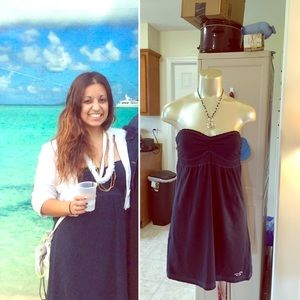 Strapless Hollister dress