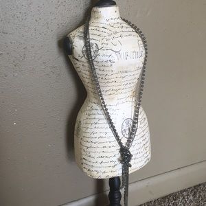 Long knot necklace