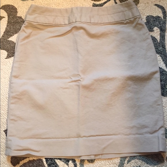 Banana Republic Tan Pencil Skirt