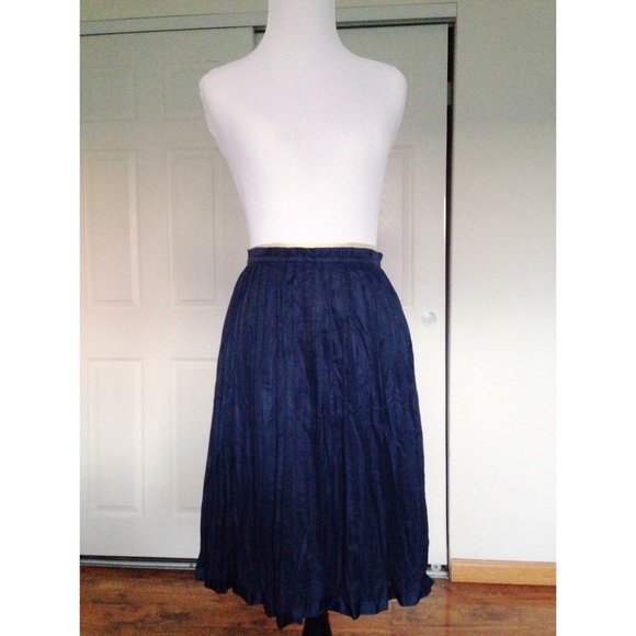 GAP Blue Midi Skirt
