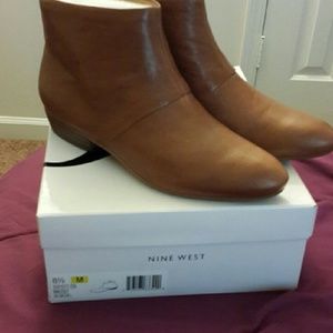 Booties Nine West Leather
