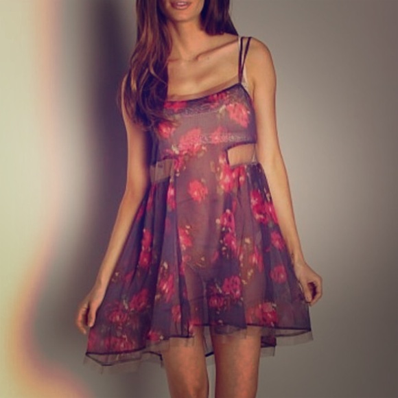 Free People Sheer Slip / Beach cover up