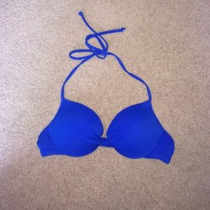 Dark blue bikini top