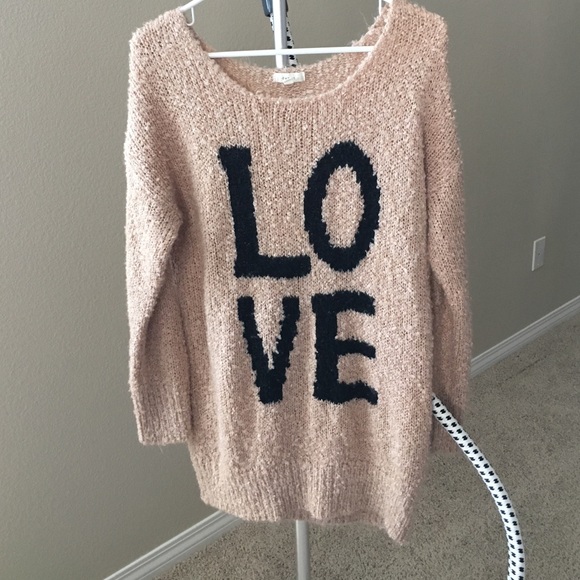 Wide neck sweater dress