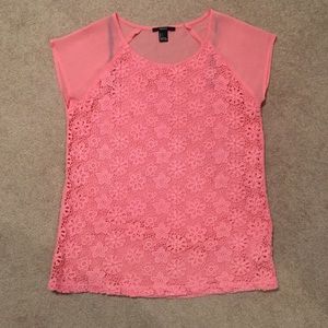 Pink Crochet Top