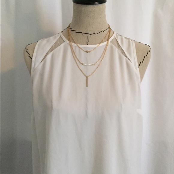 Layered faux pearl necklace - Picture 2 of 4