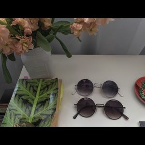 Two Pairs of Vans Round Sunglasses