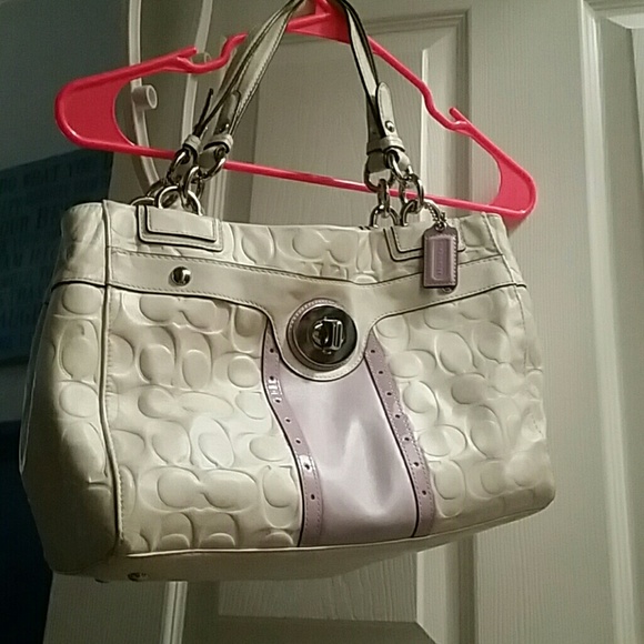 Mini coach tote bag