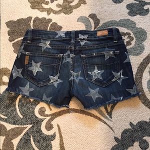 Paige Stars Jean Shorts