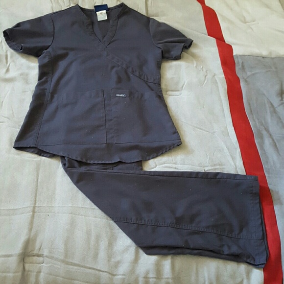 Grey Sanibel Scrub set