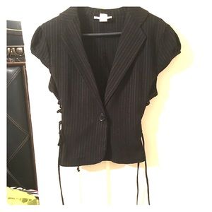 Charlotte Russe short sleeve blazer