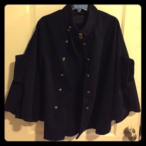 Navy cape/coat
