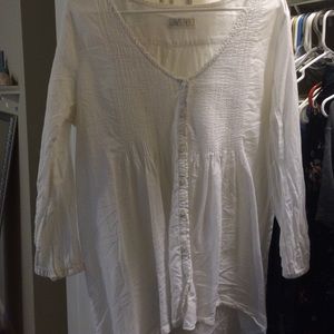 white tunic