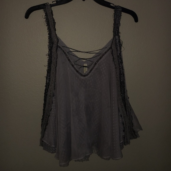 Free people purple top