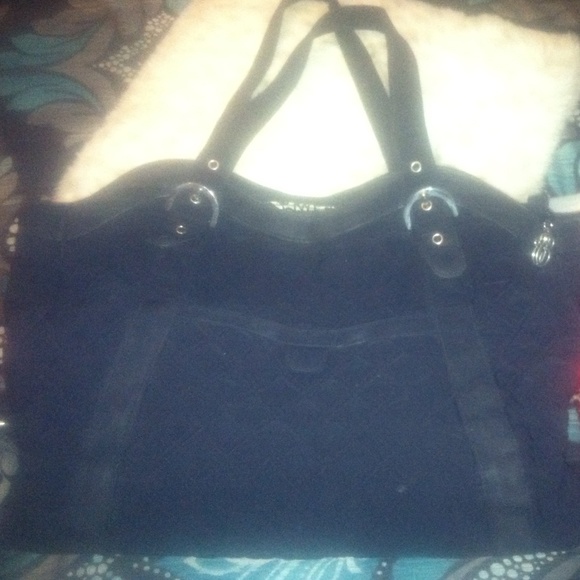 Huge black Vera Bradley travel or Diaper Bag😍