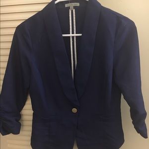 Navy blue blazer Charlotte Russe