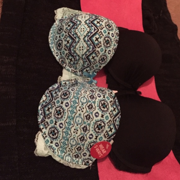 (36C) 2 BEAUTIFUL NEW BRAS - Picture 1 of 3