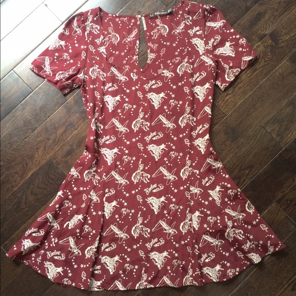 RARE 🌿For love and lemons Buckaroo Babe dress - Picture 2 of 4