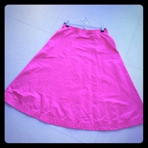 Flash Sale 💥Max Mara neon pink mid length skirt