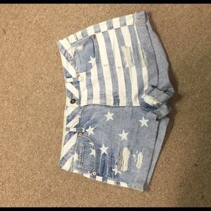 American Flag Shorts