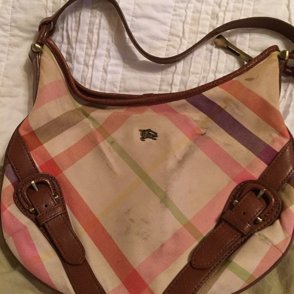 Burberry Larkin Spring Canvas Hobo - Picture 2 of 4