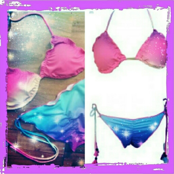New Adorable Rainbow Bikini - Picture 1 of 1