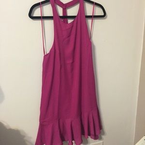 Magenta Shift Dress