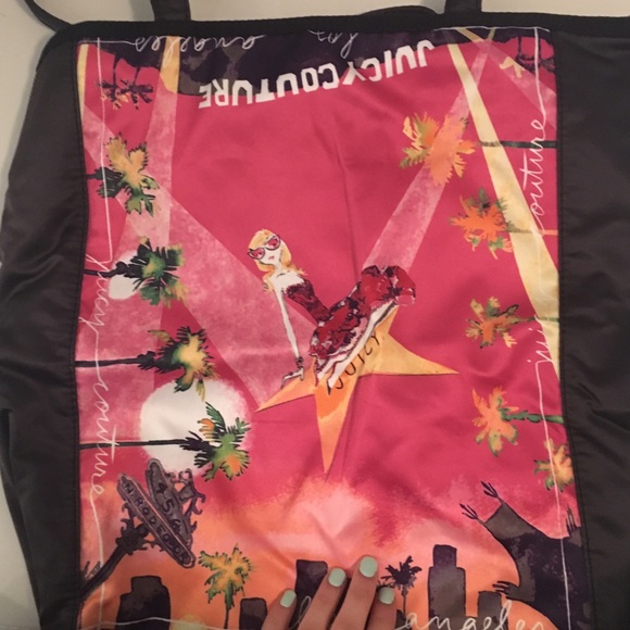 Rare juicy couture beach bag