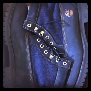 *SALE* Timberland Men’s Blue Jean & Navy Blue Boot