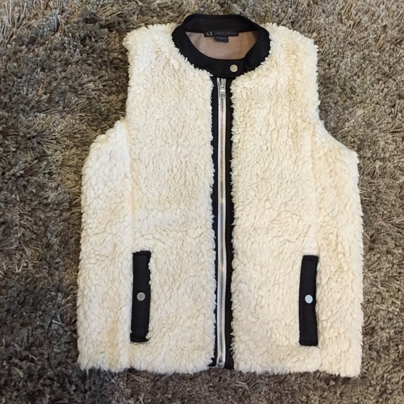 Wool vest that can be worn both sides!