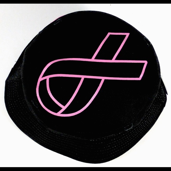 Breast Cancer-Distressed Rhinestone bucket hats. - Picture 3 of 3
