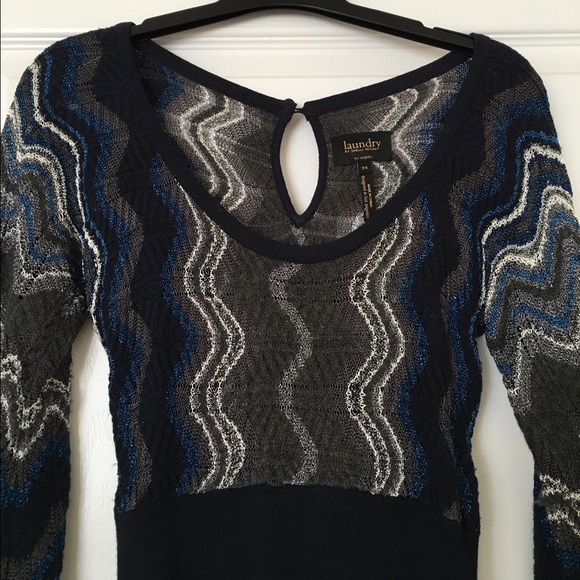 Gorgeous knitted dress. Laundry. XS - Picture 1 of 4
