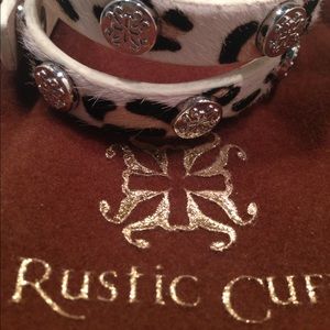 Rustic Cuff Calfskin Meagan wrap bracelet