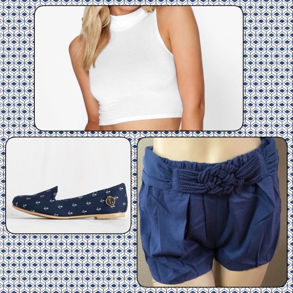 ❌SOLD❌💙 Cute Navy Blue Shorts 💙