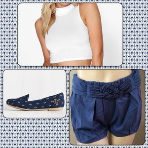 ❌SOLD❌💙 Cute Navy Blue Shorts 💙