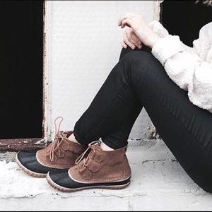 SOREL 'out n about' leather booties