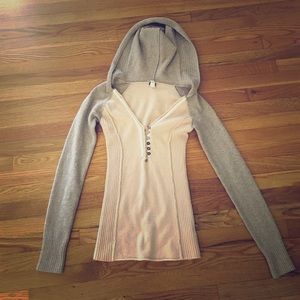 Free people hooded sweater