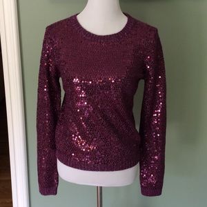 ❌SOLD❌Alice + Olivia Sequin Knit Top❌SOLD❌