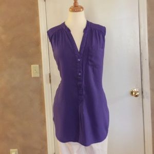 💥 on sale💥Avenue Purple summer blouse size 18/20