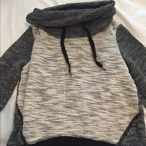 Detailed Gray Sweater