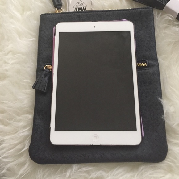 Crossbody faux saffiano bag - Picture 2 of 4