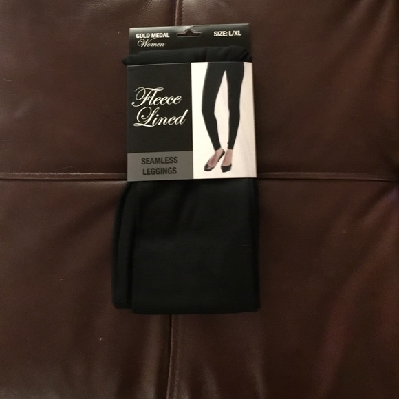 👀sale👀NWT seamless women black leggins l/xl