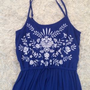 NWOT Royal Blue Color Maxi