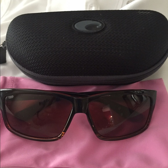 Costa Del Mar Sunglasses. 580P.  Used.