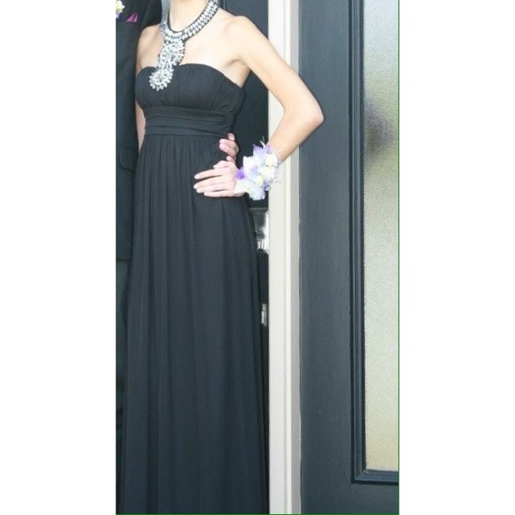 Black formal dress