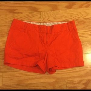 J crew red shorts -reposh