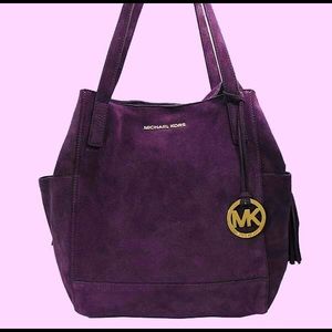NWOT Michael Kors Ashbury Suede Grab Bag