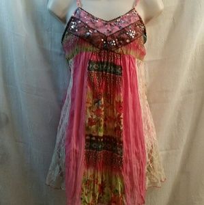 Sleeveless Tank Blouse