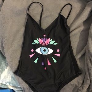 WILDFOX Third Eye Mesh Insert One Piece