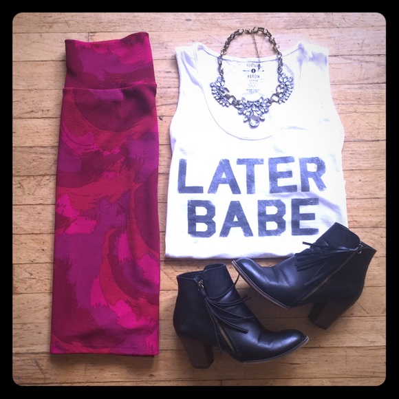 LuLaRoe Cassie pencil skirt